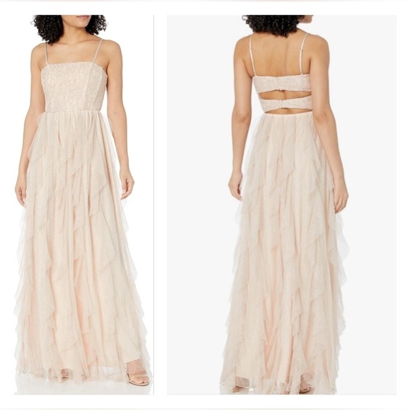 Speechless Sleeveless Glitter Corset Dress - Picture 1 of 7